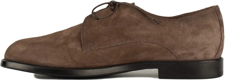 Alexander Hotto Brown Suede Lace-Up - Image 2