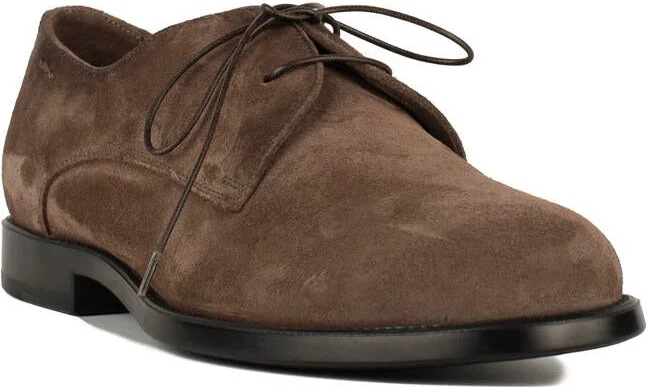 Alexander Hotto Brown Suede Lace-Up - Image 3