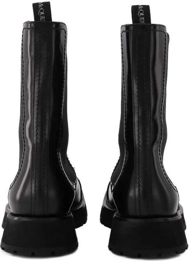 Alexander McQueen Ankle Boots With Studs - Image 3