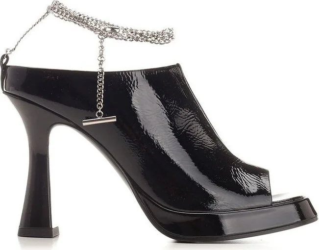 Alexander McQueen Ankle Chain Strap Sandals
