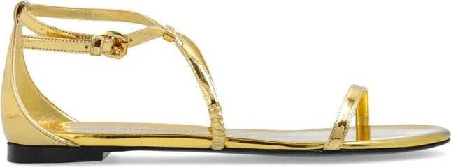 Alexander McQueen Ankle Strap Open-Toe Sandals