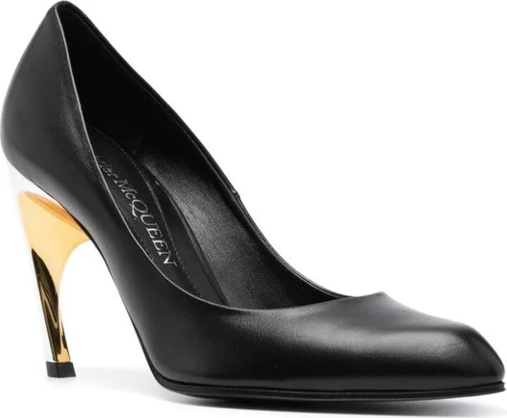 Alexander McQueen Armadillo Leather Pumps - Image 2