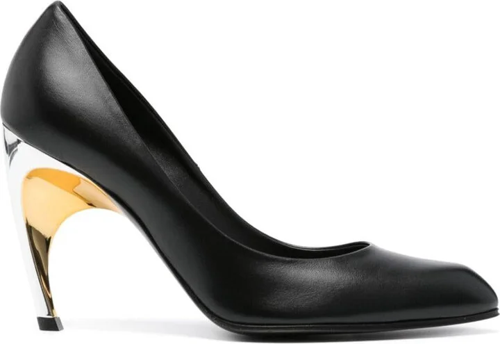 Alexander McQueen Armadillo Leather Pumps