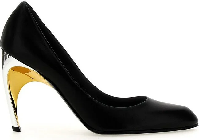 Alexander McQueen Armadillo Pointed-Toe Pumps