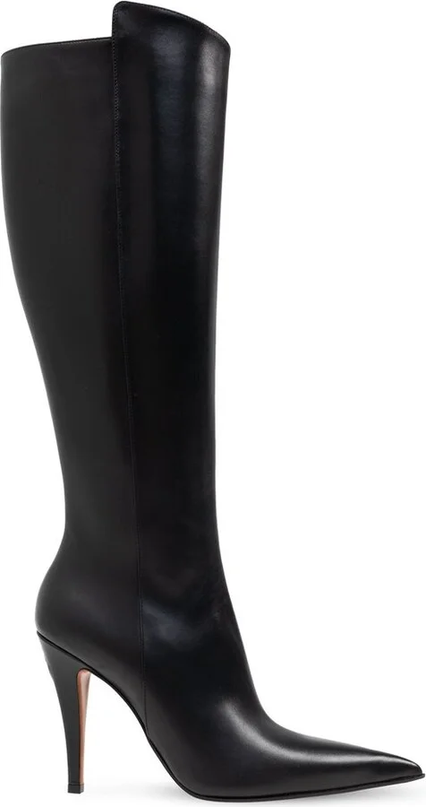 Alexander McQueen Birdee Knee-High Boots
