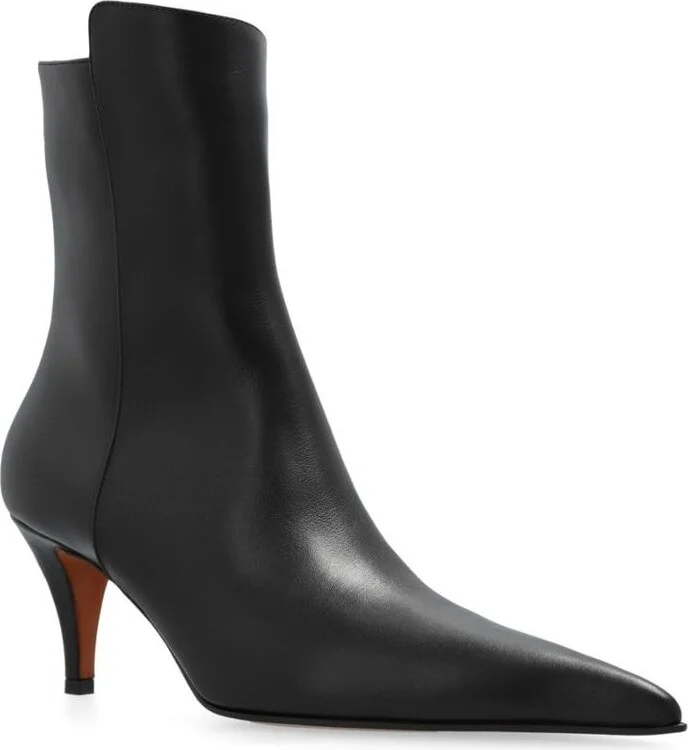 Alexander McQueen Birdee Leather Boots - Image 2
