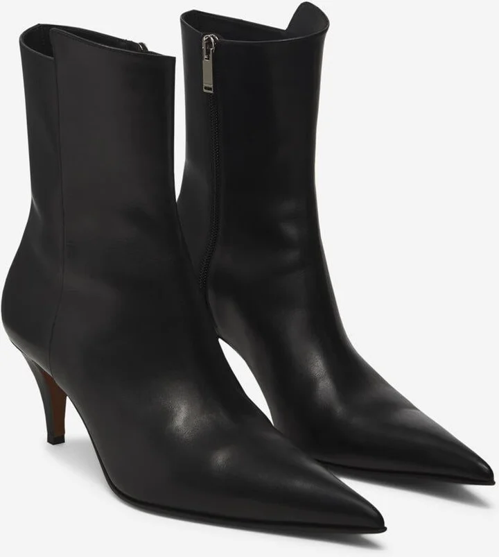 Alexander McQueen Birdee Leather Boots - Image 2