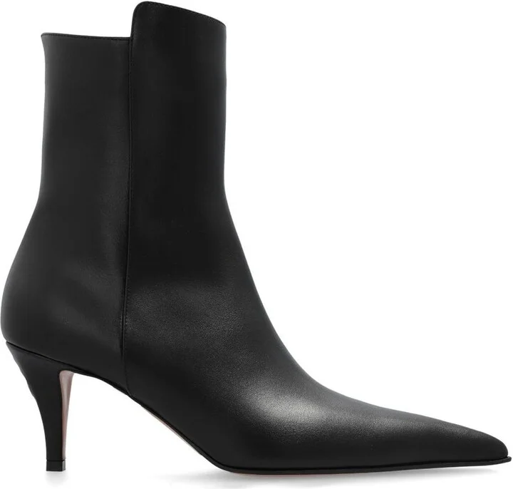 Alexander McQueen Birdee Leather Boots