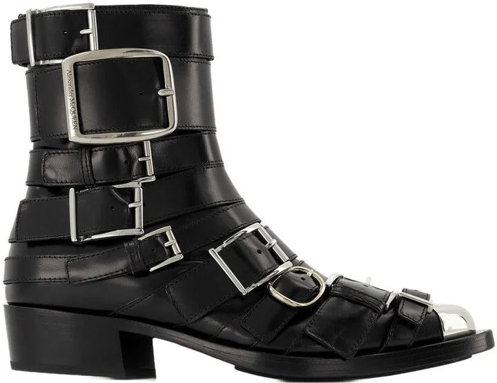 Alexander McQueen Boxcar Boots