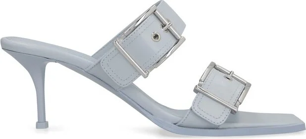 Alexander McQueen Buckle Detailed Sandals