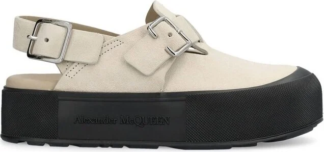 Alexander McQueen Buckle-Fastened Open-Toe Sandals