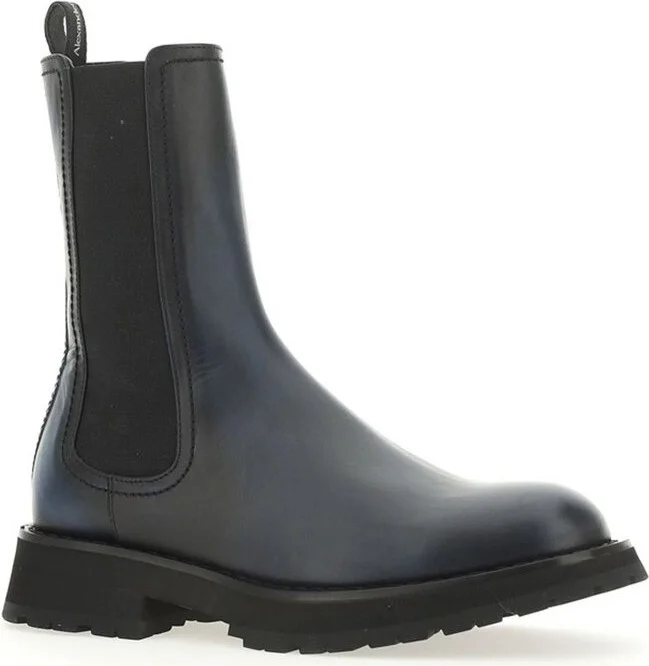 Alexander McQueen Chelsea Ankle-Top Boots