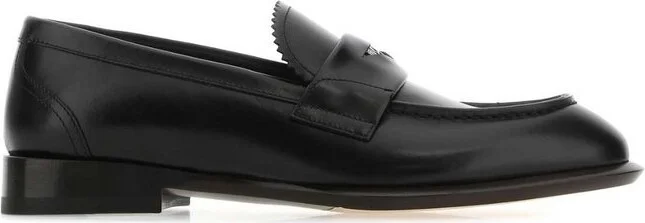 Alexander McQueen Coin Embellished Loafers