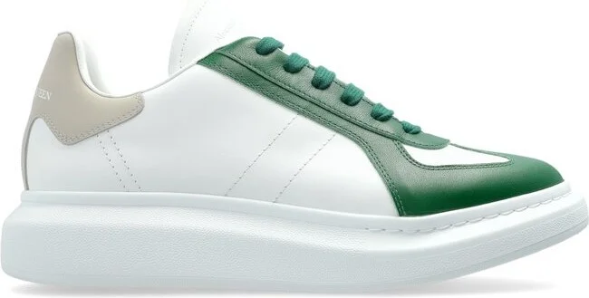 Alexander McQueen Colourblock Lace-Up Sneakers