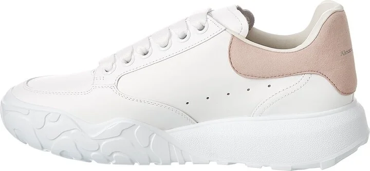 Alexander Mcqueen Court Trainer Leather Sneaker - Image 2