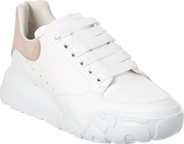 Alexander Mcqueen Court Trainer Leather Sneaker