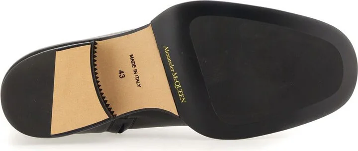 Alexander McQueen Cuban Stack Boot - Image 8
