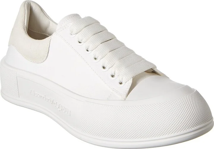 Alexander Mcqueen Deck Plimsoll Canvas Sneaker