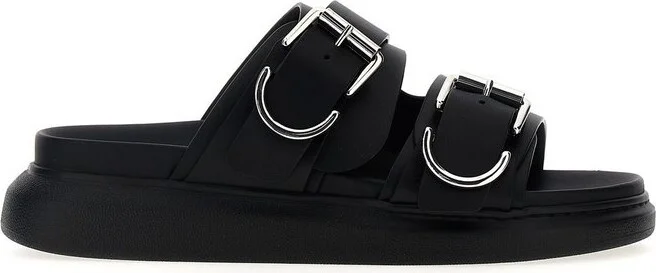 Alexander McQueen Hybrid Double Buckled Sandals