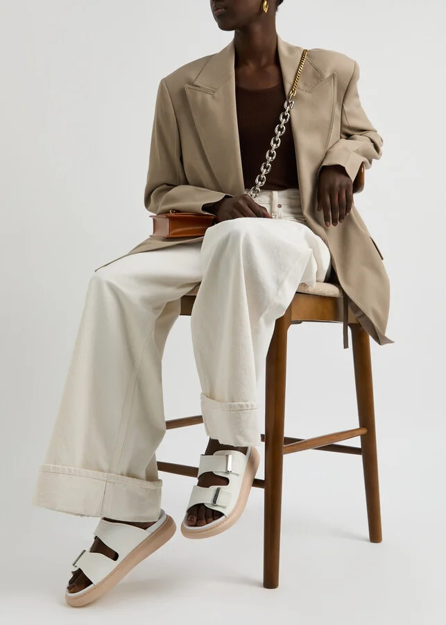 Alexander Mcqueen Hybrid Rubber Sliders - Image 5