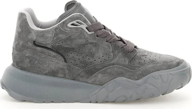 Alexander McQueen Lace-Up Court Trainers
