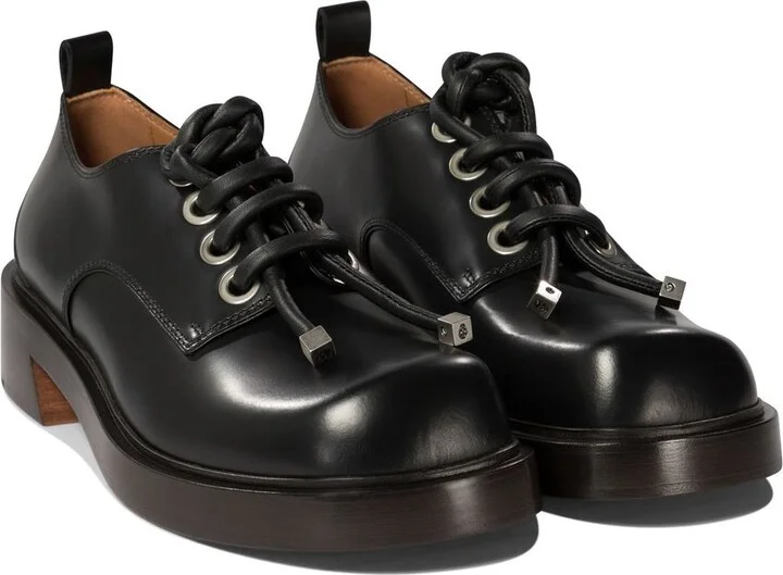 Alexander McQueen Lace-Up Derby Shoes - Image 2