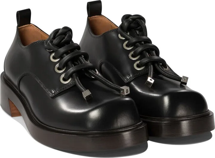 Alexander McQueen Lace-Up Derby Shoes - Image 2