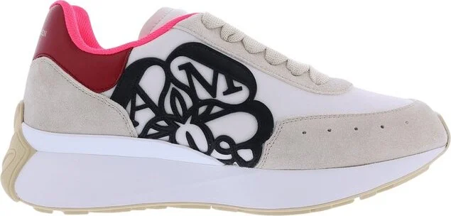 Alexander McQueen Lace-Up Low-Top Sneakers