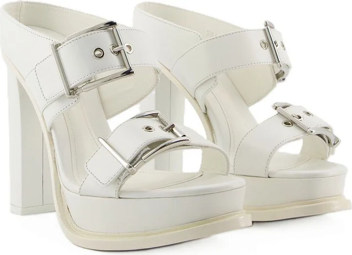 Alexander McQueen Leath S.Leath Sandales - Image 2