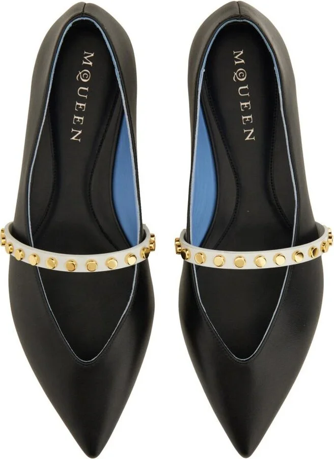 Alexander McQueen Leather Ballerina - Image 5