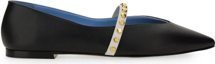 Alexander McQueen Leather Ballerina