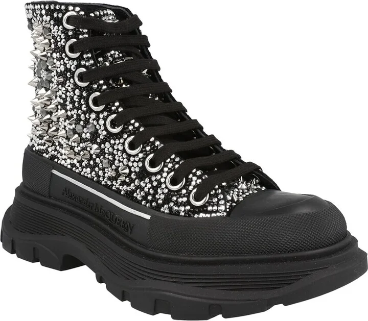 Alexander Mcqueen Leather Boot