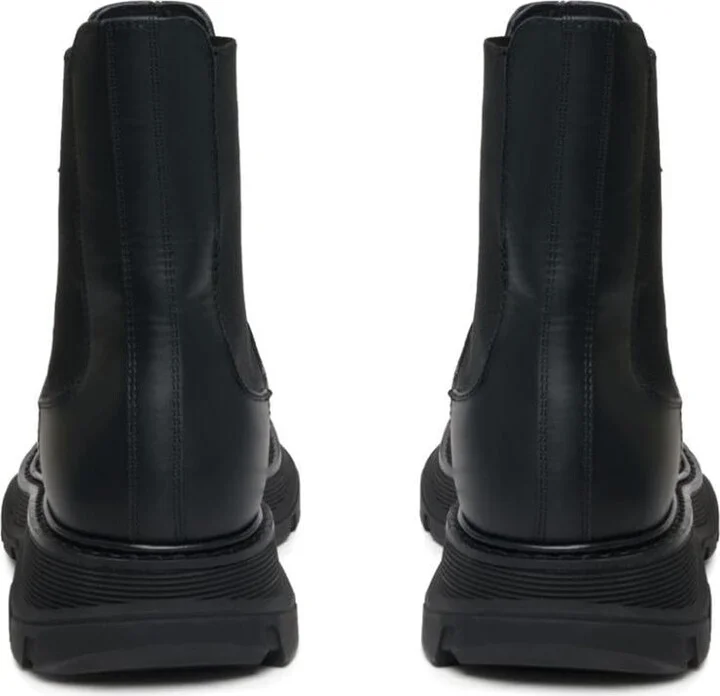 Alexander McQueen Leather Chelsea Boots - Image 2