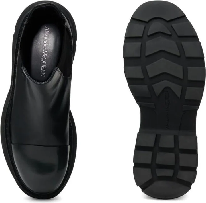 Alexander McQueen Leather Chelsea Boots - Image 4