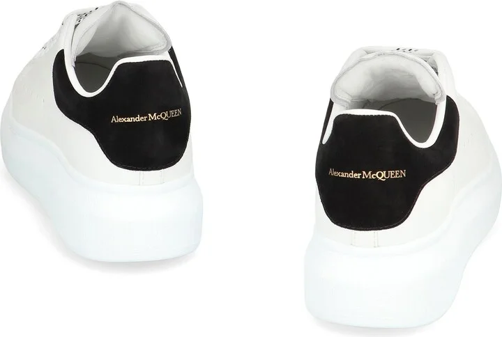 Alexander McQueen Leather Chunky Sneakers - Image 4