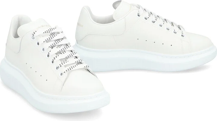 Alexander McQueen Leather Chunky Sneakers - Image 3