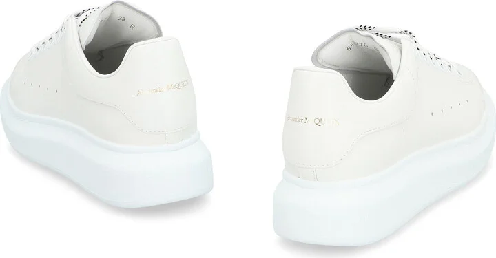 Alexander McQueen Leather Chunky Sneakers - Image 4