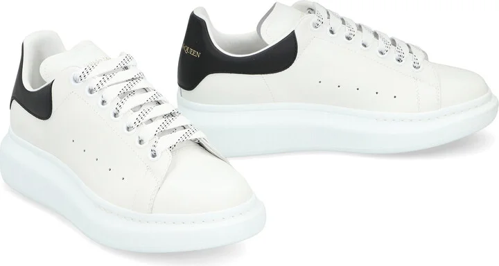 Alexander McQueen Leather Chunky Sneakers - Image 3
