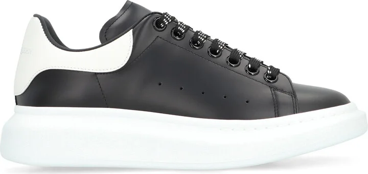Alexander McQueen Leather Chunky Sneakers - Image 2