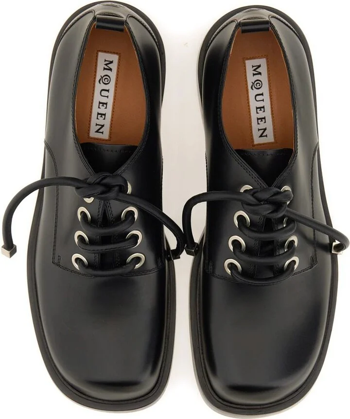Alexander McQueen Leather Derby - Image 6