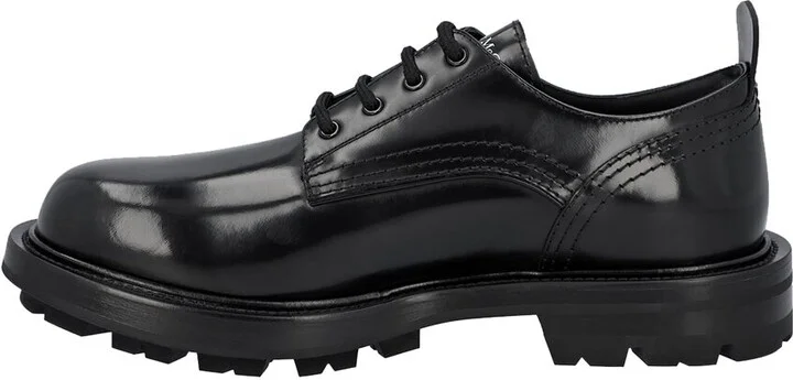 Alexander Mcqueen Leather Derby Shoe - Image 2