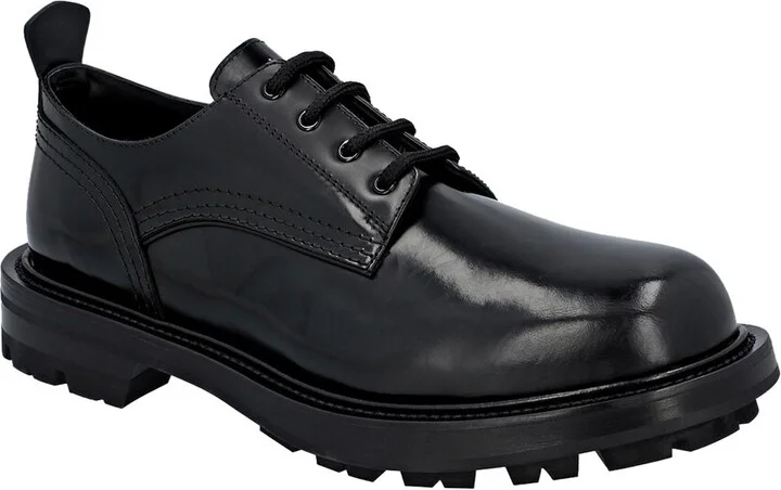 Alexander Mcqueen Leather Derby Shoe