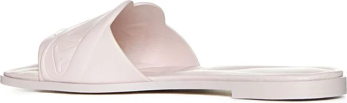Alexander McQueen Leather Flat Sandals - Image 8