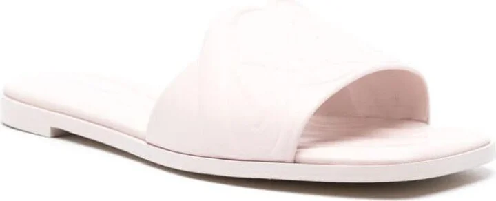 Alexander McQueen Leather Flat Sandals - Image 4