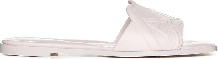 Alexander McQueen Leather Flat Sandals