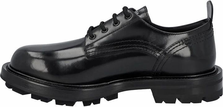 Alexander Mcqueen Leather Lace-Up Shoe - Image 2