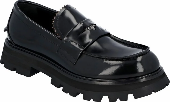 Alexander Mcqueen Leather Loafer