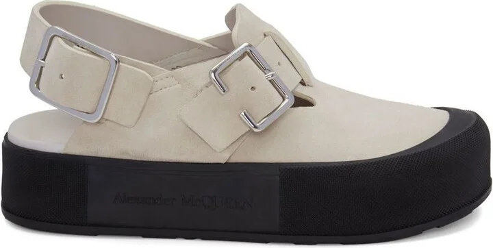 Alexander McQueen Leather Mules
