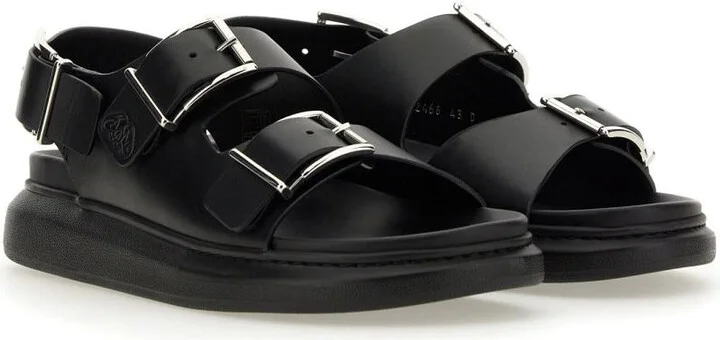 Alexander McQueen Leather Sandal - Image 2