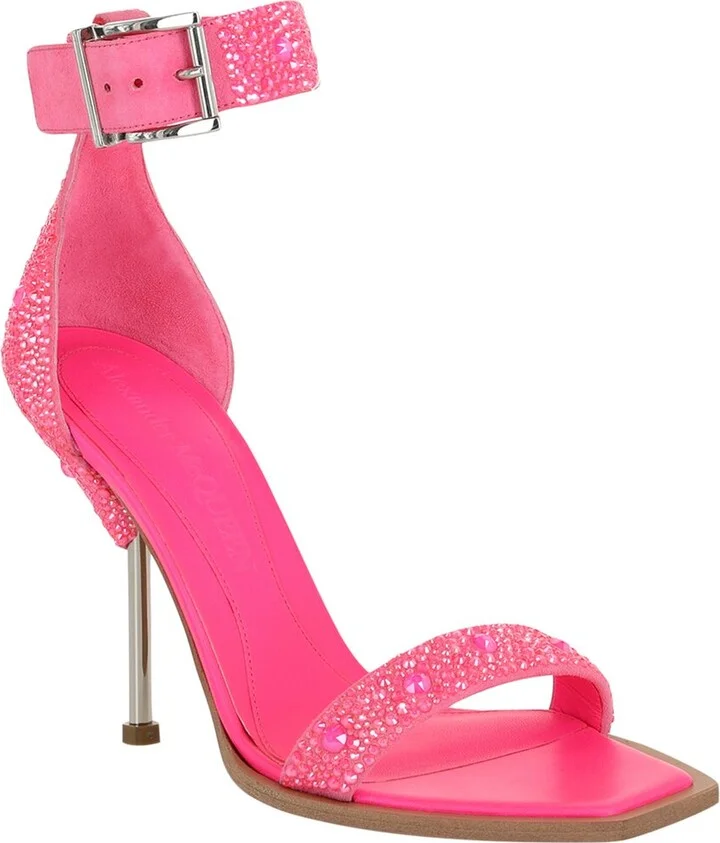 Alexander Mcqueen Leather Sandal